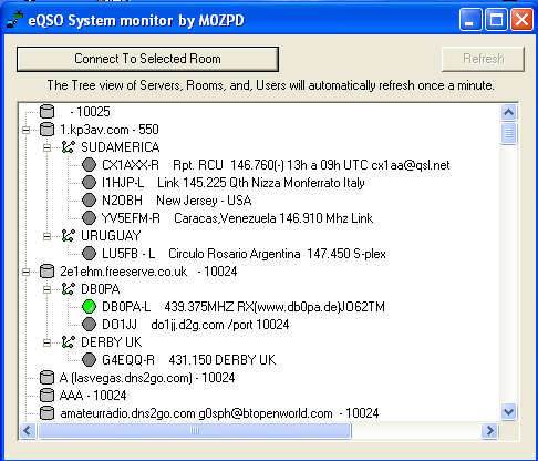   eQSO Monitor