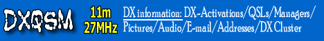 DX QSM database for 11m DXer